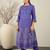 Women Floral Printed Cotton Kurta with Trousers & Dupatta