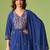 Women Floral Embroidered Cotton Kurta with Trousers & Dupatta