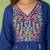 Women Floral Embroidered Cotton Kurta with Trousers & Dupatta