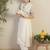 Women Ethnic Motifs Embroidered Sequinned Pure Cotton A-Line Kurta with Trousers