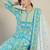 Women Floral Printed Cotton Kurta with Trousers & Dupatta