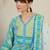 Women Floral Printed Cotton Kurta with Trousers & Dupatta