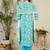 Women Floral Printed Cotton Kurta with Trousers & Dupatta