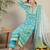 Women Floral Printed Cotton Kurta with Trousers & Dupatta