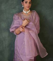 Women Ethnic Motifs Embroidered Kurta with Trousers & Dupatta