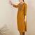 Women Geometric Printed Cotton Kurta with Trousers