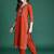 Ethnic Motifs Printed Pure Cotton Kurta with Trousers & Dupatta