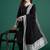 Ethnic Motifs Embroidered Thread Work Pure Cotton Kurta With Trousers & Dupatta