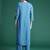 Floral Embroidered Thread Work Kurta with Palazzos