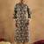 Floral Printed V-Neck Pure Cotton Straight Kurta With Trousers & Dupatta