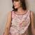 Floral Printed Boat Neck Pure Cotton Straight Kurta With Trouser