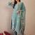 Women Floral Embroidered Regular Thread Work Kurta with Trousers & With Dupatta