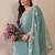 Women Floral Embroidered Regular Thread Work Kurta with Trousers & With Dupatta