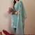 Women Floral Embroidered Regular Thread Work Kurta with Trousers & With Dupatta