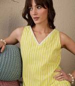 Women Printed Regular Pure Cotton Kurta with Trousers
