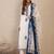 Women Floral Embroidered Regular Thread Work Pure Cotton Kurta with Trousers & With Dupatta