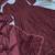 maroon color thread embroidery work with gpo lace border georgette gown set