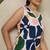 Floral Printed V-Neck Sleeveless Pure Cotton A-Line Kurta With Trousers