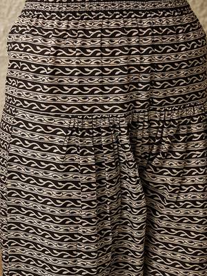 Floral Printed Notch Neck Pure Cotton Straight Kurta With Salwar & Dupatta 4
