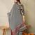 Floral Printed Notch Neck Pure Cotton Straight Kurta With Salwar & Dupatta