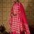 Paisley Printed V-Neck Regular Pure Cotton Kurta With Trouser With Dupatta