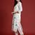 Women Floral Embroidered Thread Work Kurta With Trousers & Dupatta