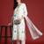 Women Floral Embroidered Thread Work Kurta With Trousers & Dupatta