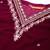 Zari & Sequin Embroidered Velvet Kurta with Trousers & Scalloped Dupatta