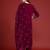 Zari & Sequin Embroidered Velvet Kurta with Trousers & Scalloped Dupatta