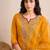 Women Ethnic Motifs Embroidered Regular Gotta Patti Kurta with Trousers & With Dupatta