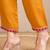 Women Ethnic Motifs Embroidered Regular Gotta Patti Kurta with Trousers & With Dupatta