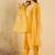 Ethnic Motifs Embroidered Straight Kurta With Trousers & Dupatta