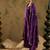 Floral Embroidered Sequinned Straight Kurta with Trousers & Dupatta