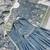 grey color heavy embroidery sequin work kurti sharara set