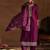 Ethnic Motifs Embroidered Sequinned Straight Kurta With Trousers & Dupatta