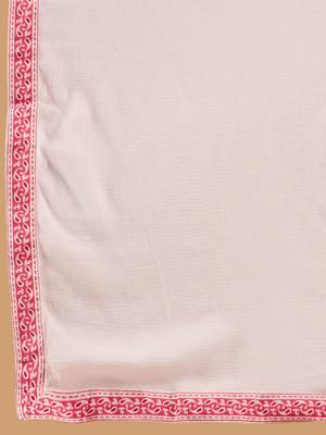 Ethnic Motifs Printed Straight Kurta with Palazzos & Dupatta 4
