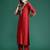 Ethnic Motifs Embroidered Regular Liva Kurta With Trousers & Dupatta