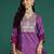 Bandhani Printed Sequinned Pure Cotton Kurta With Trousers & Dupatta