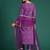 Bandhani Printed Sequinned Pure Cotton Kurta With Trousers & Dupatta
