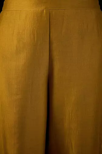 Ethnic Motifs Embroidered Regular Gotta Patti Kurta with Trousers & Dupatta