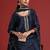 Floral Embroidered Sequinned Kurta With Trousers & Dupatta