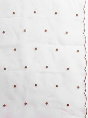 Ethnic Motifs Embroidered Panelled Liva Kurta With Trousers & Dupatta 4