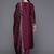 Ethnic Motifs Embroidered Regular Sequinned Kurta with Trousers & Dupatta