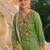 Floral Embroidered Thread Work Pure Cotton Kurta with Trousers & Dupatta