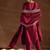 Ethnic Motifs Embroidered Thread Work Straight Kurta with Trousers & Dupatta