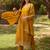Ethnic Motifs Embroidered Round Neck Straight Kurta with Trousers & Dupatta