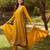 Ethnic Motifs Embroidered Round Neck Straight Kurta with Trousers & Dupatta