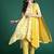 Women Floral Printed Empire Mirror Work Pure Cotton Kurta with Trousers & With Dupatta