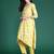 Women Floral Printed Empire Mirror Work Pure Cotton Kurta with Trousers & With Dupatta
