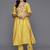 Floral Embroidered Thread Work Kurta With Trousers